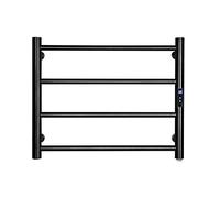 LGYGMD with Timer Racks Wall Mounted Smart Electric Rack Stainless Steel Heated Rails 48W Towel Dryer