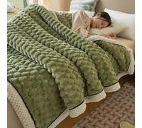 LGYKUMEG Velvet blanket,Ultra Soft Blanket,Sherpa Fleece Throw Blanket,Soft Warm Snuggle Lightweight Blanket,suitable as a blanket,sofa blanket and living room, couch blanket for winter,C,120x200cm