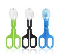 LGYUWER 3 Pcs Reptile Poop Tongs Feeding Clamp Plastic Transparent Clamp Cage Fish Tank Feeding Tool for Reptile Hedgehog Hamsters Guinea Pig Lizard Spider Bearded Dragon