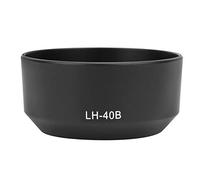 LH-40B Quality Portable Plastic Camera Lens Hood Shade for Olympus M.ZUIKO 45mm f1.8 (Black)