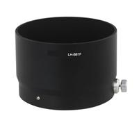 LH-B61F Metal Lens Hood Shade, For Olympus For M.ZUIKO Digital 75mm F/1.8 Lens Black