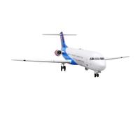 LH2242 1 200 Scale for FK-100 Airlines OM-BYC Diecasts Collectible Miniatures Aircraft Model Metal Toys Playkits