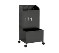 Lh7sRc3kH hallway umbrella stand Umbrella Stands And Storage Racks For Hotel Lobbies(Black,Medium)