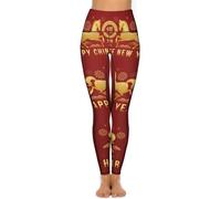 LHAHDG Year of The Horse Happy Chinese New Year 2026High Waist Yoga Pants Stretchy Skinny Leggings for Running Gym Sports