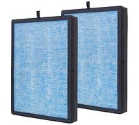 Lhari 2-Pack of AP1002 True HEPA Replacement Filters, Compatible with AIRTOK Air Purifier AP1002 and Pure Morning APH230C Air Purifier, 3-in-1 H13 True HEPA Filter Replacement, AP1002-RF