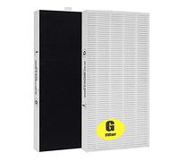 Lhari HRF-G1 True HEPA Replacement Filter G, Compatible with Honeywell HPA020 & HAP030 Series Air Purifiers, Part # HRF-G1/HRF-G2, Microscopic Allergens Removal, 2-Pack