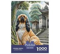 Lhasa Apso 1000 Piece Puzzle Beautiful Decoration Puzzle Cute Pets Challenging Puzzles Gifts for Men70x50cm/1000pcs
