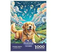 Lhasa Apso 1000 Piece Puzzle Educational Games Cute Pets Puzzles for Adults Fun Present & Activity for Home38x26cm/1000pcs