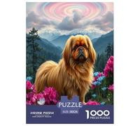 Lhasa Apso 1000-Piece Puzzle for Adults Challenging Puzzle Games Fun, Challenging & Brainteasing Games for Adults And Kids Age 12 Years Up Decoration Puzzle 38x26cm/1000pcs
