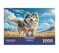 Lhasa Apso 1000 Pieces Jigsaw Puzzles For Adults Family Challenge Toys Stress Relieving Entertainment Cultivate The Spirit of Teamwork for Men, Women, Elders, Seniors 70x50cm/1000pcs
