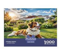 Lhasa Apso 1000 Pieces Jigsaw Puzzles For Adults Family Challenge Toys Stress Relieving Entertainment Exercise The Memory of The Brain for Adults And Kids, Age 12 Years Up 70x50cm/1000pcs
