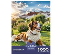 Lhasa Apso 1000 Pieces Premium Jigsaw Age 12+ Cool Collage Effect, Fun Details, Educational, Challenging 70x50cm/1000pcs