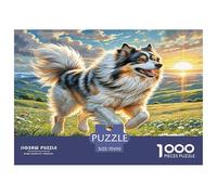 Lhasa Apso 1000 Pieces Premium Jigsaw for Adults Gifts Cool Collage Effect, Fun Details, Educational, Challenging Puzzle Games 70x50cm/1000pcs