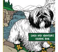 Lhasa Apso Adventures: Coloring Book