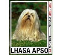 Lhasa Apso Calendar 2026 - 2027: Make Life Organized With Monthly Planner Jan 2026 To Dec 2027 Scenic Photos Us Holidays Perfect For Giving