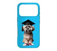 Lhasa Apso Dog Graduation Cap Training School Graduate Owner Case for iPhone 17 Pro