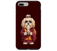 Lhasa Apso Dog Tibetan Lion Dog Tea in Tibet Monk Case for iPhone 7 Plus/8 Plus