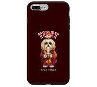 Lhasa Apso Dog Tibetan Lion Dog Tea in Tibet Monk Case for iPhone 7 Plus/8 Plus