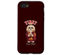 Lhasa Apso Dog Tibetan Lion Dog Tea in Tibet Monk Case for iPhone SE (2020) / 7/8