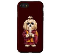 Lhasa Apso Dog Tibetan Lion Dog Tea in Tibet Monk Case for iPhone SE (2020) / 7/8