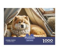 Lhasa Apso Jigsaw Puzzles for Adults 1000 Beautiful Decoration Puzzle Cute Pets Puzzles for Adults Gifts for Men70x50cm/1000pcs