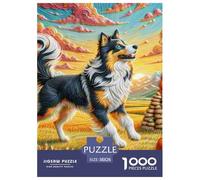 Lhasa Apso Jigsaw Puzzles for Adults 1000 Educational Games Cute Pets Puzzles for Adults Gifts for Men38x26cm/1000pcs