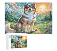 Lhasa Apso Jigsaw Puzzles Puzzle for Adults Kids. 1000 Pieces Cute Pet Great Gifts Challenge Toy Educational Games Home Decoration for Adults& Kids Age 14 Years Up 1000 PCS