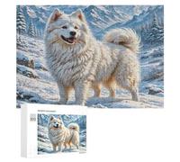 Lhasa Apso Jigsaw Puzzles Puzzle for Adults Kids. 300 Pieces Cute Pet Impossible Challenge Toy Educational Games Home Decoration for Adults& Kids Age 14 Years Up 300 PCS