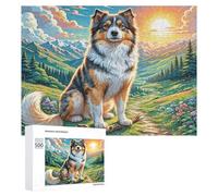 Lhasa Apso Jigsaw Puzzles Puzzle for Adults Kids. 500 Piece Cute Pet Impossible Challenge Toy Educational Game Home Decoration for Adults& Kids Age 14 Years Up 500 PCS