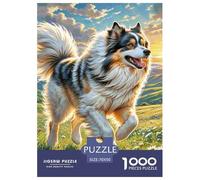 Lhasa Apso Jigsaw Puzzles Puzzles for Adults Kids. 1000 Piece Great Gifts Challenge Toy Educational Game Home Decoration for Educational Games Gifts 70x50cm/1000pcs