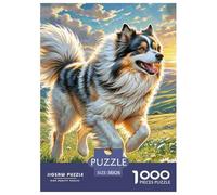 Lhasa Apso Jigsaw Puzzles Puzzles for Adults Kids. 1000 Pieces Great Gifts Challenge Toy Educational Game Home Decoration for Educational Games Gifts 38x26cm/1000pcs