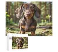 Lhasa Apso Jigsaw Puzzles Puzzles for Adults Kids. 500 Piece Cute Pet Impossible Challenge Toy Educational Games Home Decoration for Educational Games Gifts 500 PCS