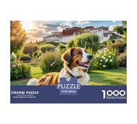 Lhasa Apso Puzzle 1000 Pieces for Adults & Teens Family Night Entertainment Premium Quality Brain Training 38x26cm/1000pcs