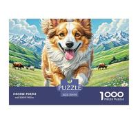 Lhasa Apso Puzzles 1000 Pieces for Adults Beautiful Decoration Puzzle Cute Pets Puzzles for Adults Fun Present & Activity for Home70x50cm/1000pcs