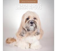Lhasa Apsos - 2026 Square Wall Calendar - by Red Robin Publishing