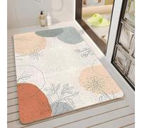 Lhayeu 1.7x1.7ft/20x20in/50x50cm Runner Rug, Soft Loofah Floor Mat for High Traffic Areas Like Hallway and Garage | Dense Loop Weave, Durable Rubber Backing Prevents Sliding