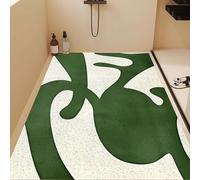 Lhayeu Modern Minimalist Bathroom Mat, Non-Slip Shower Mat, Adjustable, Stain-Resistant, Perforated, Hollow Out Drainable Floor Mats 2.6x4ft/32x48in/80x120cm