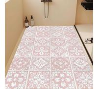 Lhayeu Modern Minimalist Bathroom Mat, Non-Slip Shower Mat, Adjustable, Stain-Resistant, Perforated, Hollow Out Drainable Floor Mats 4x6ft/48x72in/120x180cm