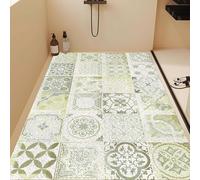 Lhayeu Modern Minimalist Bathroom Mat, Non-Slip Shower Mat, Adjustable, Stain-Resistant, Perforated, Hollow Out Drainable Floor Mats 2x2ft/24x24in/60x60cm