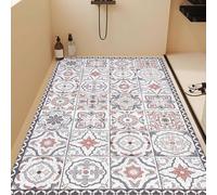 Lhayeu Modern Minimalist Bathroom Mat, Non-Slip Shower Mat, Adjustable, Stain-Resistant, Perforated, Hollow Out Drainable Floor Mats 1.5x3ft/18x36in/45x90cm