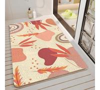 Lhayeu Soft Loofah Floor Mat for Indoor Entryway and Kitchen, Absorbent Rug | Comfortable Underfoot, Low Profile Design, Machine Washable 3.3x4.6ft/39x55in/100x140cm