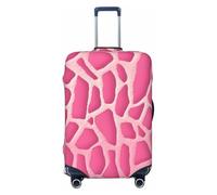 LHBWCVN Giraffe Texture Luggage Cover for Suitcase Tsa Approved, Washable Suitcase Protector Fits 18-32 Inch Anti-scratch Suitcase Cover Carry on Luggage Sleeve Travel Baggage Cover, Black, S