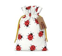 LHBZXMKJ Infinite Speckled Pattern Print Drawstring Present Bags Christmas gifts Wrapping Sacks Pouches for Xmas Party