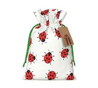 LHBZXMKJ Infinite Speckled Pattern Print Drawstring Present Bags Christmas gifts Wrapping Sacks Pouches for Xmas Party