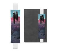 LHCVSFGW Elastic Pen Holder for Notebook Bookmark PU Leather Pencil Holder with Adjustable Band Pen Sleeve Pouch Grand Canyon Pencil Case Pencil Pouch for Planners Binders Books