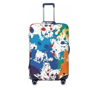 LHCVSFGW Travel Luggage Cover Pattern of paint splatters Suitcase Protector Elastic Washable Baggage Covers Anti-scratch Luggage Suitcase Cover Thicken Luggage Protector Fits 18-32 Inch Luggage,