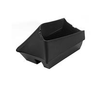 LHD Car Central Seat Armrest Box Console Storage Container Organizer Tray Interior For X1 F48 X2 F39 2016-2021 CLVCCZTZGW(Black Leather)