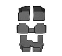LHD Car Floor Mats For VW For Atlas For Teramont 2017-2023 All-Weather TPE Foot Mats Waterproof Auto Interior Accessories Anti-Slip Floor Mat Carpet