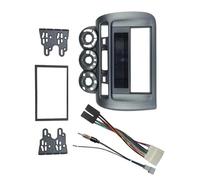 LHD Car Radio Fascia 1 Din Dvd Stereo Cd Panel Mount Installation Trim Frame Bezel For Fit For Jazz For City 2002-2008 POMPOMPUR