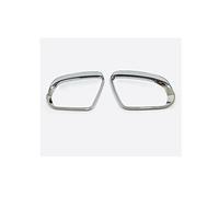 LHD Car Side Door Rearview Mirror Block Rain Eyebrow For Mercedes For Benz B C E S GLB GLC Class W205 W213 MTVTFECEWG(Chrome)